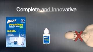 Macks® Pro Rinse Earwax Removal System [upl. by Yenitirb59]