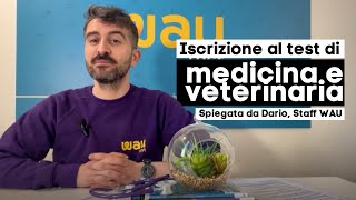 Come iscriversi al Test Medicina e Veterinaria 2024 [upl. by Renato]