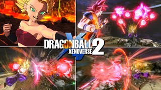 Xenoverse 2 DLC 13 Caulifla HD Gameplay Screenshots [upl. by Steinberg109]