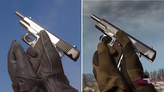 COD Warzone vs Black Ops  All Cold War Weapon Reload Animations Comparison in 6 Minutes [upl. by Annahpos]