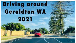 Driving around Geraldton WA 2021 [upl. by Ilagam117]