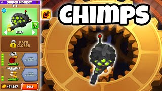 Simple Chimps Strategy For Geared Chimps in Bloons TD 6 [upl. by Anawed264]