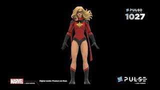 NEW MARVEL LEGENDS DARK AVENGERS MS MARVEL REVEAL FOR 1027 NO YELLOW JACKET STILL SADLY [upl. by Decca350]