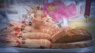 Recette  langoustines et sauce à l’armoricaine [upl. by Enetsirk]