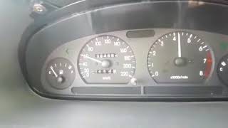 Daewoo Nubira 20 CDX Speed 0180 kmh [upl. by Ydoow223]