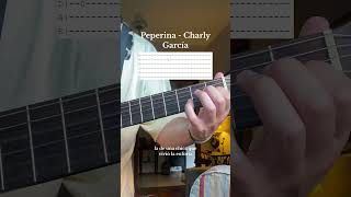 Peperina  Charly García versión guitarra [upl. by Nenney896]