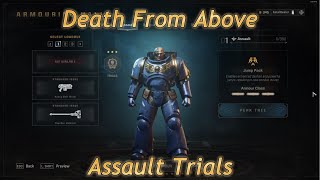 Warhammer 40k Space Marine 2  Assault Trials  Death From Above [upl. by Atsira476]