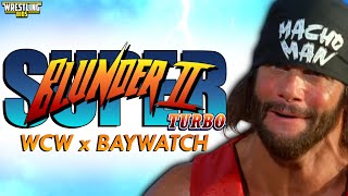 WCW Blunder  WCW Invades Baywatch [upl. by Jaynes]