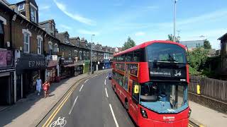 London BUS Ride 🇬🇧 Route 275  WALTHAMSTOW to BARKINGSIDE via Highams Park Woodford 🚌 [upl. by Athiste708]