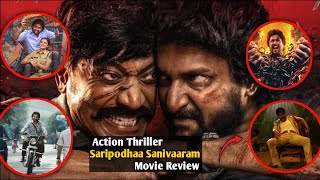 Saripodhaa Sanivaaram Movie Review  Suryas Saturday  Hindi Dubbed  Nani  Madhu27 [upl. by Seften638]