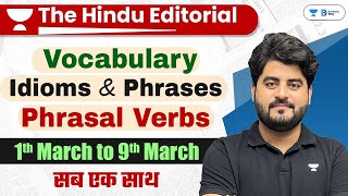 1  9 March  Weekly Hindu Analysis  Hindu Editorial  Editorial by Vishal sir  Bank  SSC  UPSC [upl. by Haridan]