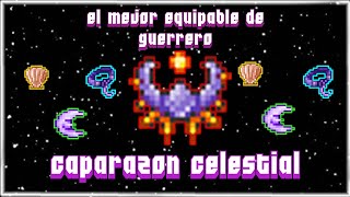 Como hacer el caparazon celestial  el mejor equipable  Guia terraria 14 [upl. by Haeel241]