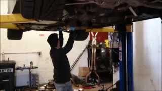 DIY C7 Corvette Header Install [upl. by Nifares597]