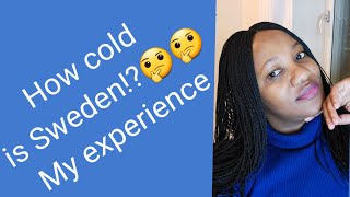 How cold is Sweden🤔🤔My experience relocating from Tanzania to Sweden [upl. by Bibby59]