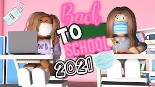 BACK TO SCHOOL 2021  Bloxburg Roleplay Roblox [upl. by Sheelah]