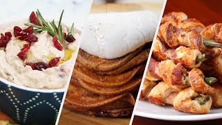 Three Thanksgiving Appetizers To Hold You Until The Big Meal • Tasty Recipes [upl. by Adnawot346]