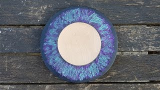 Iridescent Paint Platter Rim [upl. by Hassadah]