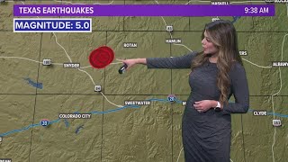 As more earthquakes reported in Texas why theyre being reported in the same area [upl. by Adiuqal]