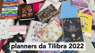 Mostrei todos os PLANNERS da TILIBRA 2022 [upl. by Koa]