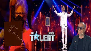 JAVIER BOTÍA mentalista GOT TALENT hace truco de MENTALISMO IMPOSIBLE [upl. by Georgine]