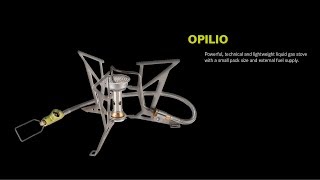 OPILIO Gas Stove  EDELRID [upl. by Kcirdderf599]