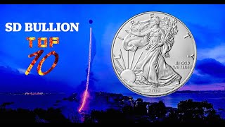 TOP 10 Bullion Products  Silver Eagle Coins  SD Bullion [upl. by Coit]