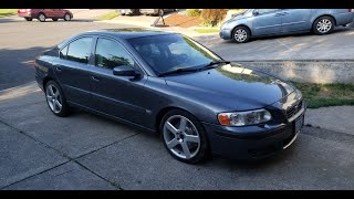 Volvo s60R Timing belt and water pump service DIY [upl. by Aehtla]