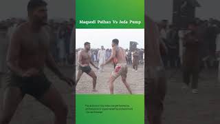 Best Fight Between Maqsodi Pathan and Jeda Pump Open Kabaddi At Mundiali kabaddi [upl. by Hughett]