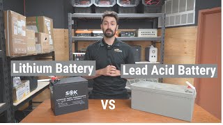 Lithium vs AGM Batteries Whats Best For OffGrid Solar Power Systems Comparison amp Breakdown [upl. by Una802]