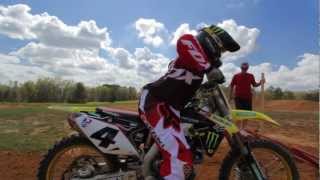 Ricky Carmichael Motocross Riding Tips 1 Starts [upl. by Cairns754]