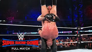 FULL MATCH  Undertaker vs Triple H  No Disqualification Match WWE Super ShowDown 2018 [upl. by Orville]