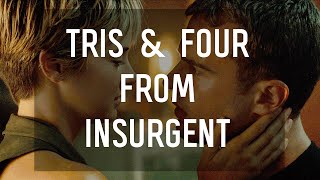 Tris amp Four Quotes from Insurgent [upl. by Ahsinod]