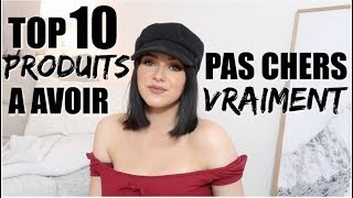 TOP 10  PRODUITS PAS CHERS A AVOIR genre vraiment [upl. by Enial]