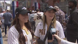 Padres win home opener on Opening Day at Petco Park [upl. by Lirret]