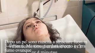 Mosca sopravvissuta racconta come si è salvata «Ho finto di essere stata colpita intorno a me [upl. by Orbadiah]