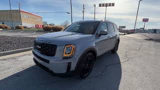 2022 KIA TELLURIDE SX PRESTIGE NIGHTFALL IN WOLF GRAY WITH DUNE BROWN [upl. by Oika]