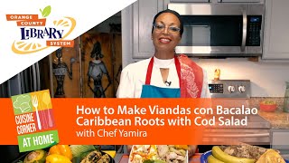 How to Make Viandas con Bacalao  Caribbean Roots with Cod Salad [upl. by Woodberry]