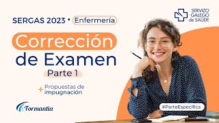 Enfermería  Corrección del Examen del Sergas  25062023  Parte 12 [upl. by Ramalahs]