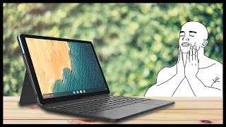 Lenovo Ideapad Duet Review  Une Surface sous ChromeOS très convaincante [upl. by Dnalyag]