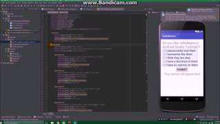 Android Studio How to use radio buttons radio group [upl. by Eddana]