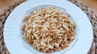 A secret of perfect orzo More delicious than pasta Barilla risoni recipe [upl. by Sedda]