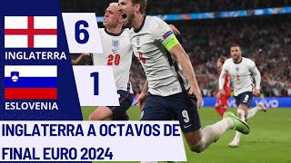 INGLATERRA VS ESLOVENIA 3RA RONDA EUROCOPA 2024 GAMEPLAY FC 24 [upl. by Otrebmuh67]