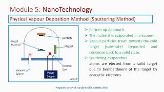 Physical Vapour Deposition Method Resistive method and Sputtering method [upl. by Nwahc]