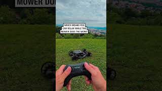 RC lawn mower is next level 😮🤩  🎥 grator [upl. by Yelrebmik]