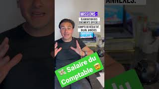 💸Le salaire du Comptable 💶  1 jour 1 métier 📅  Abonnetoi [upl. by Suoirrad775]