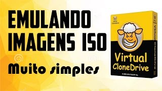 COMO MONTAR IMAGEM ISO  Virtual CloneDrive [upl. by Nahtam]