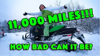 I bought a Snowmobile with 11000 Miles [upl. by Nylak]