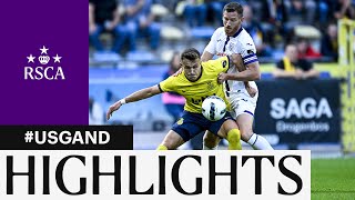 HIGHLIGHTS Union SaintGilloise  RSC Anderlecht  20232024 [upl. by Nitfa]