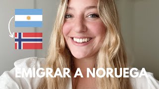 EMIGRAR DE ARGENTINA A NORUEGA  Mi experiencia [upl. by Erbe]