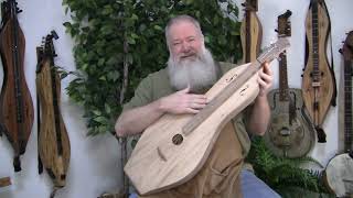 New Folkcraft Dulcimer  First Prototype February 6 2024 [upl. by Roehm472]